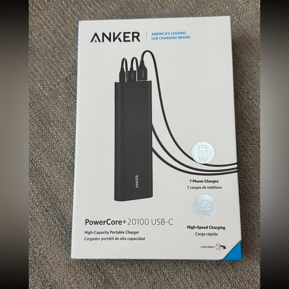 Anker PowerCore+ 20100 USB-C portable charger